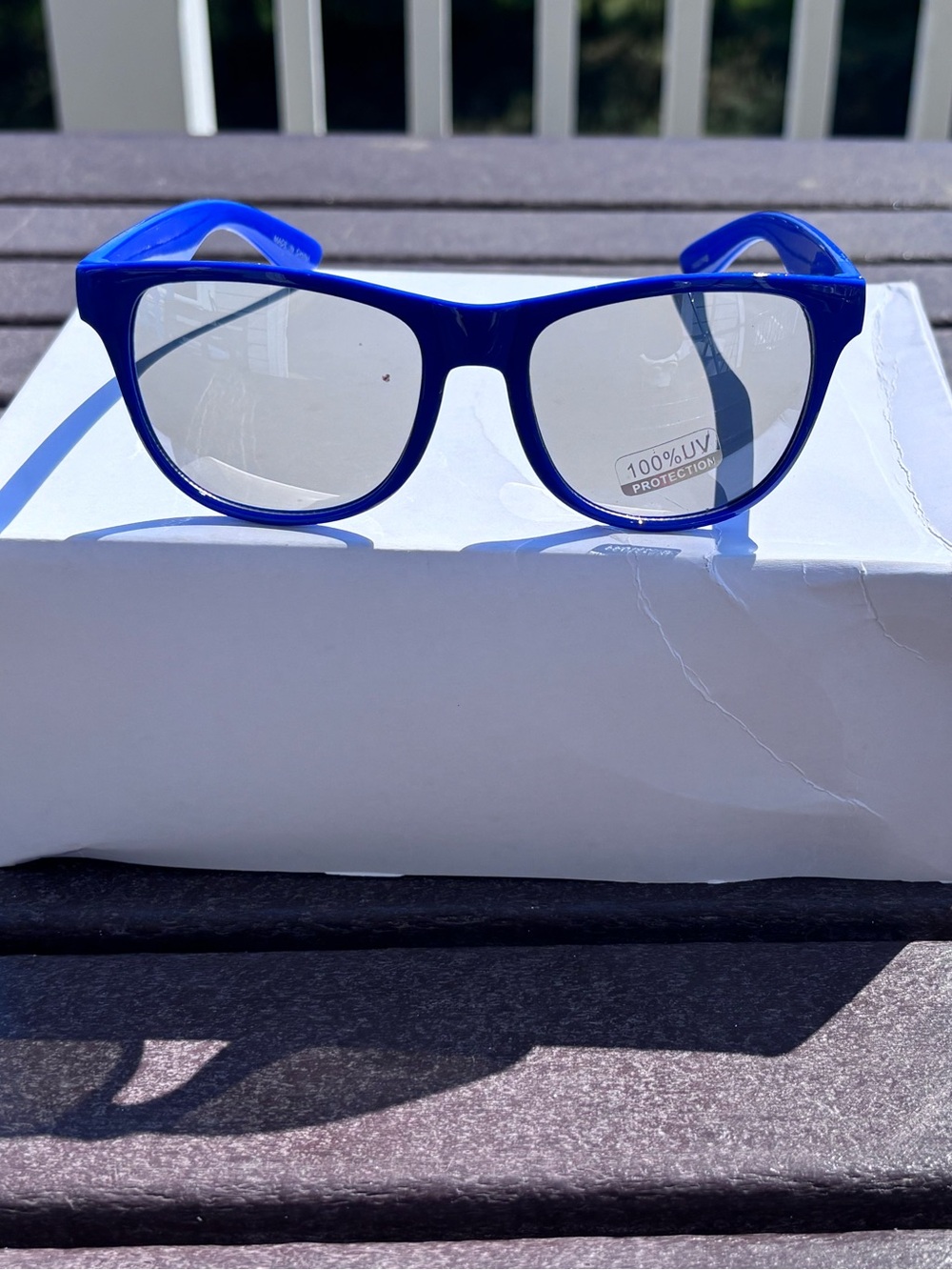 Women's Blue UV Protection Sunglasses -